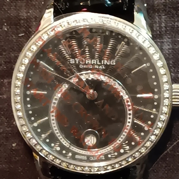 Brand New Sturhling Iced Out Womens Watch - Picture 1 of 12